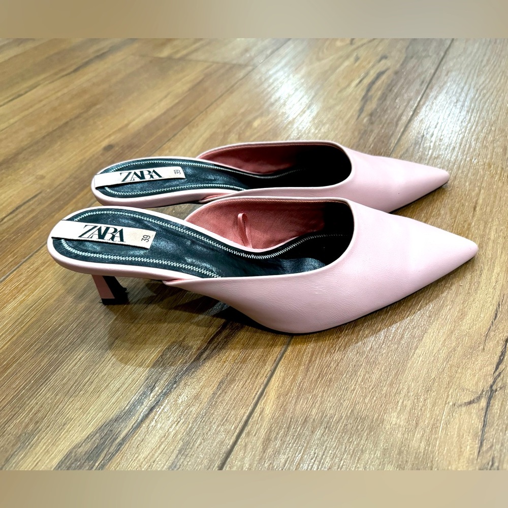 Zara pink heels size 39